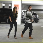 *EXCLUSIVE* Tom Kaulitz and girlfriend Ria leave dog in car as they catch a movie