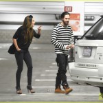 *EXCLUSIVE* Tom Kaulitz and girlfriend Ria leave dog in car as they catch a movie