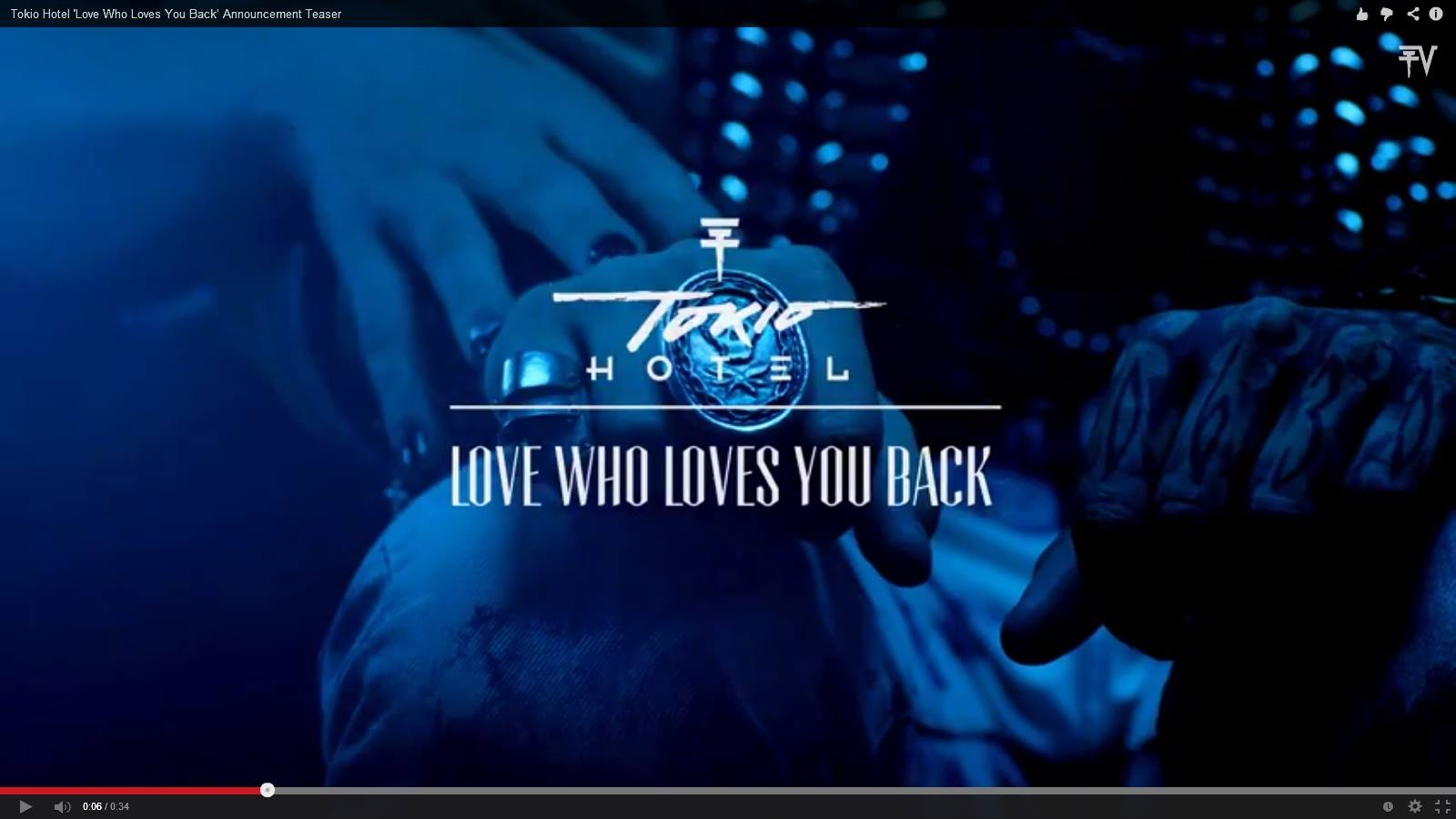 YouTube Tokio Hotel: Love Who Loves You Back! (01.10.14)
