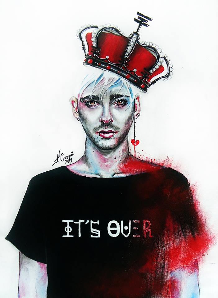 Fan Art: Bill Kaulitz, por JJ Carpé
