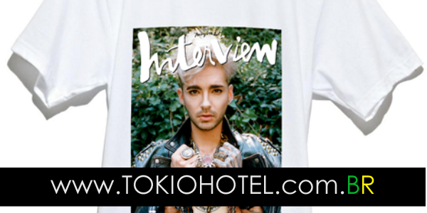 Interview.de: Compre Agora – Bill Kaulitz na capa da Interview  numa camisa! (21.10.14)