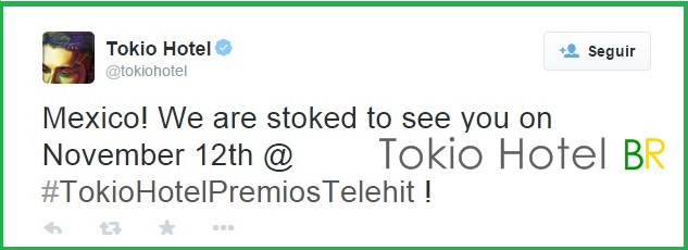 Twitter @tokiohotel: México! (25.10.14)