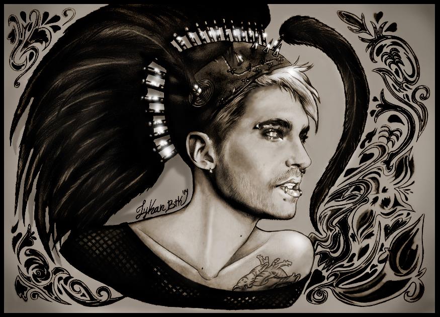 Fan Art: Bill Kaulitz, por LykanBTK