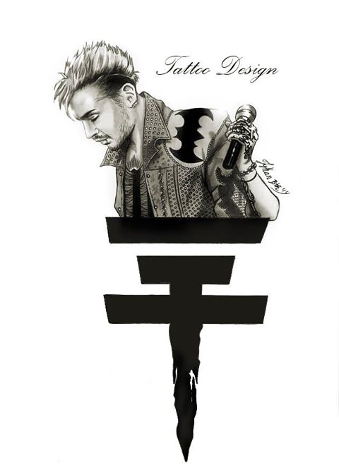 Fan Art: Bill Kaulitz, por Lykan BTK