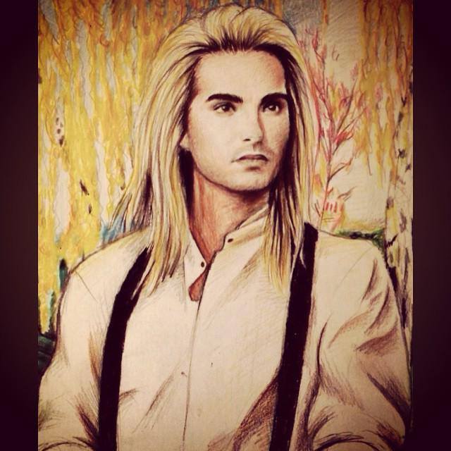 Fan Art: Bill Kaulitz, por antichristsvperstar69