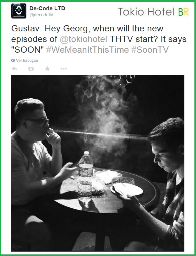 Twitter @decodeltd: Quando saem os novos episódios do THTV? (28.01.15)
