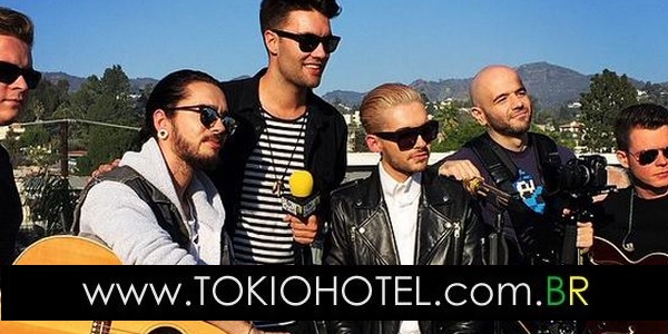Novas fotos: Tokio Hotel no Balcony TV em Los Angeles, Califórnia (13.01.15)