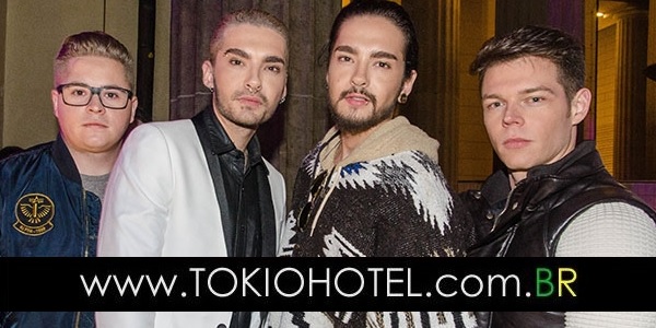 Novas fotos: Tokio Hotel nos bastidores do Willkommen 2015 (31.12.14)
