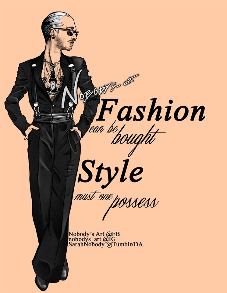 Fan Art: Bill Kaulitz, por NOBODY’s Art