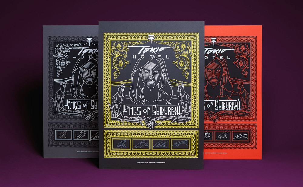 Andrewbrawl.com: Pôsteres Silk Screen (14.05.2015)