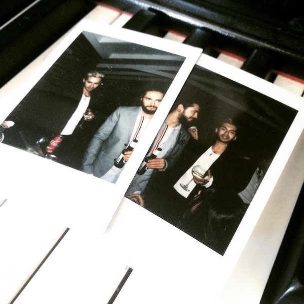 Instagram Ugo Cazziatori: Nova foto de Bill e Tom Kaulitz (29.04.15)