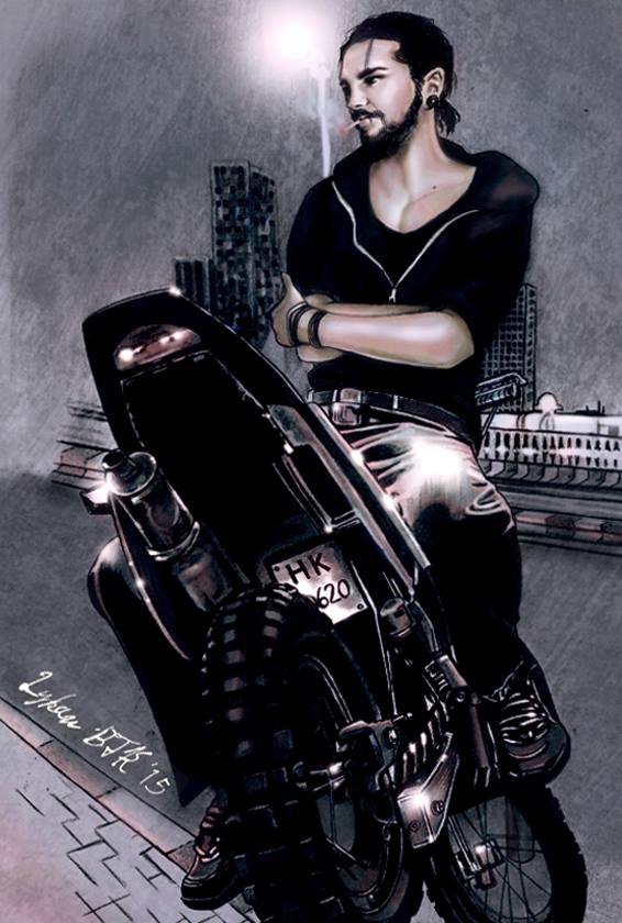 Fan Art: Tom Kaulitz, por Lykan BTK