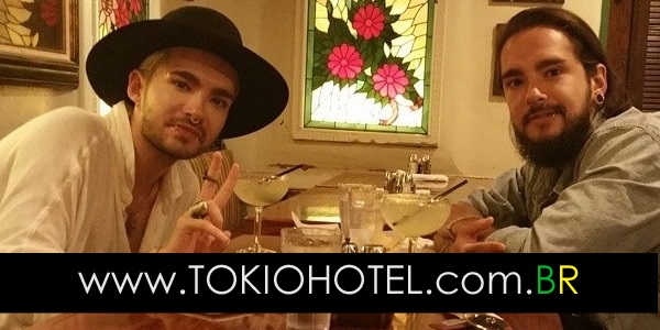Novas Fotos: Bill e Tom Kaulitz em Palm Springs, Califórnia (27.06.15)