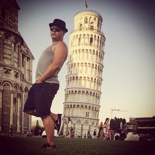 Instagram Gustav Schäfer: Obrigado, Pisa! (28.06.15)