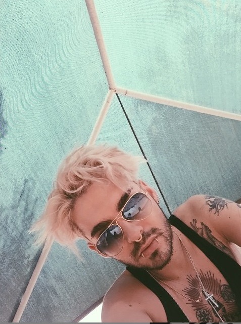 Instagram Bill Kaulitz: 106 graus (22.06.15)