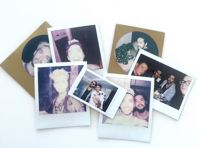Instagram Bill Kaulitz: Polaróides (10.06.15)