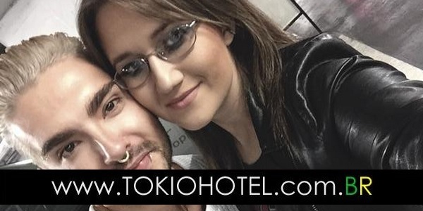 Nova foto: Bill Kaulitz com Sarah Stalker em Los Angeles, Califórnia (14.07.15)