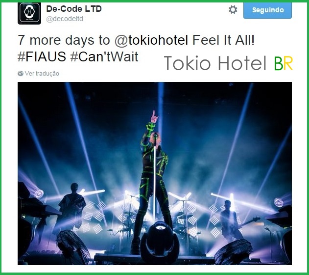 Twitter @decodeltd: 7 dias para Feel it All! (19.07.15)