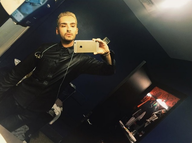 Instagram Bill Kaulitz: Checagem de som em Cleveland (09.08.15)