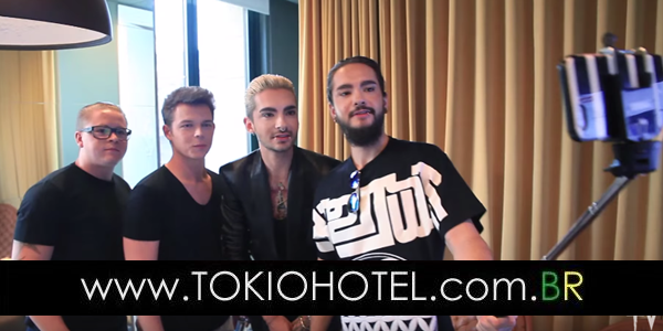 Novo vídeo: Tokio Hotel TV 2015 – Sem piada de pênis para a dominação do mundo (19.08.15)