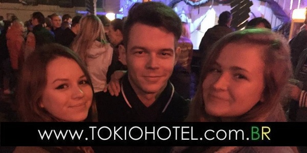 Nova foto: Georg Listing com fãs em Magdeburgo, Alemanha (19.09.15)