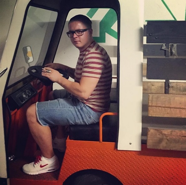 Instagram Gustav Schäfer: Meu novo carro! (01.09.15)