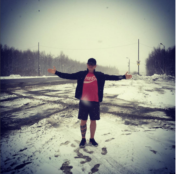 Instagram Gustav Schäfer: Em nosso caminho para Ufa… (18.10.15)