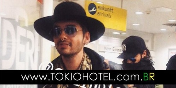Novas fotos: Tokio Hotel desembarcando em Berlim, Alemanha (11.11.15)