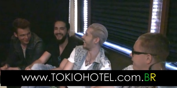 Novo Vídeo: 5 dicas do Tokio Hotel para quem está em turnê (10.12.15)