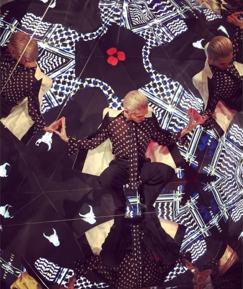 Instagram Bill Kaulitz: Semana de Moda em Berlim (19.01.16)