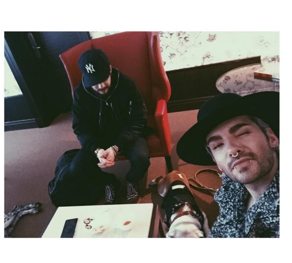 Instagram Bill Kaulitz: Obrigado, Alemanha! (04.01.16)