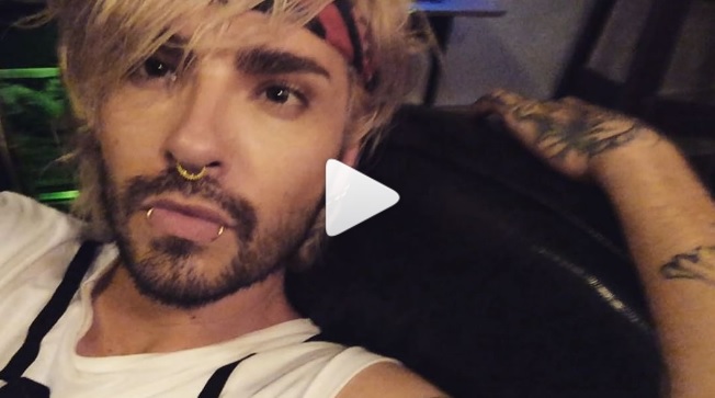 Instagram Bill Kaulitz: Preso no estúdio (04.08.16)