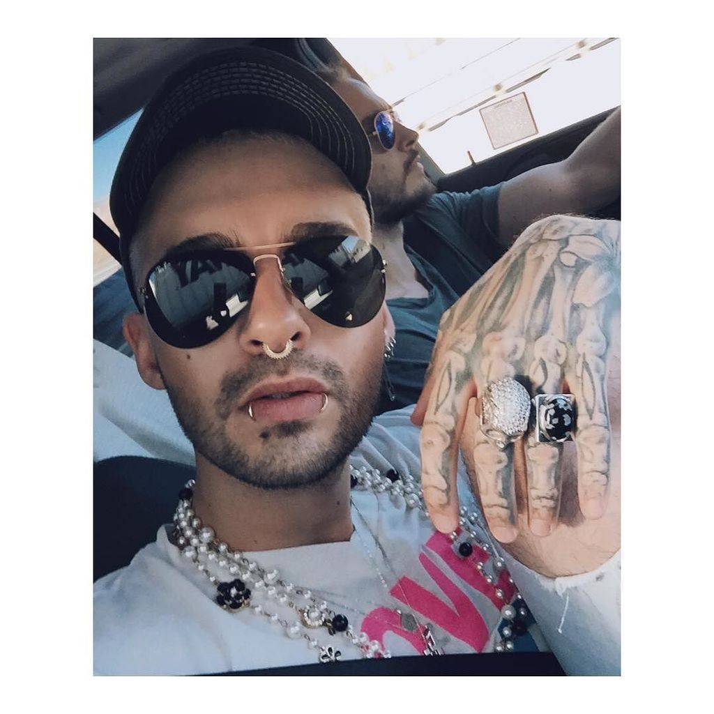 Instagram Bill Kaulitz: Viajando no deserto (18.10.16)