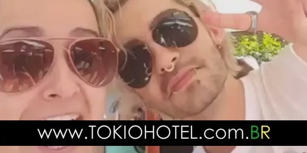 Novo vídeo: Bill Kaulitz com fãs no hotel Roosevelt em Los Angeles (??.06.16)