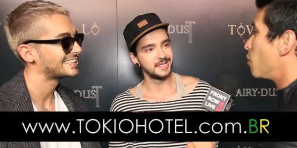 Novo vídeo: Robert Herrera entrevista com Bill e Tom Kaulitz (28.10.16)