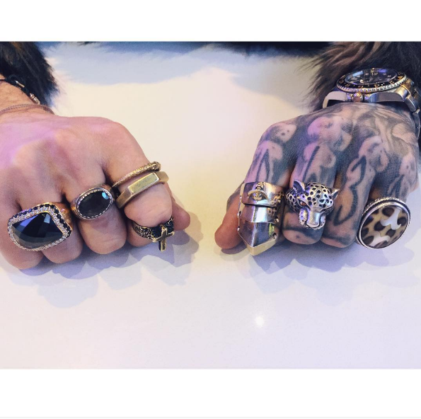 Instagram Bill Kaulitz: Jóias de hoje 💍 (03.12.16)
