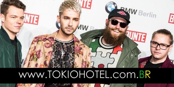 Novas fotos: Bill, Gustav, Georg e Mc Fitti no Bunte Festival Night em Berlim, Alemanha (10.02.17)