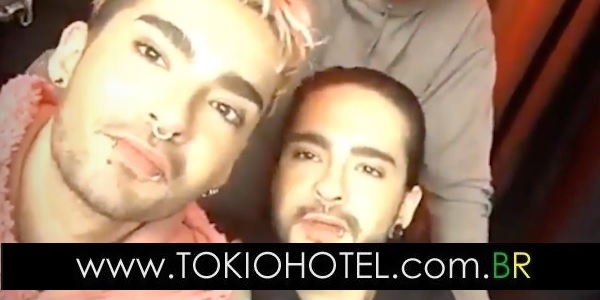 Novo vídeo: Tokio Hotel no Snapchat da Deezer DE (20.02.17)