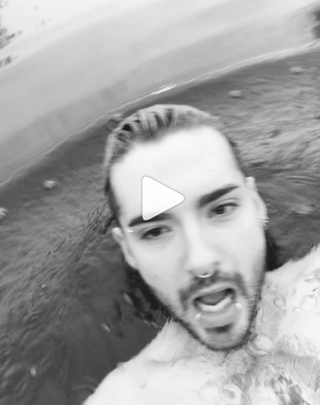 Instagram Bill Kaulitz: À prova da água (17.04.17)