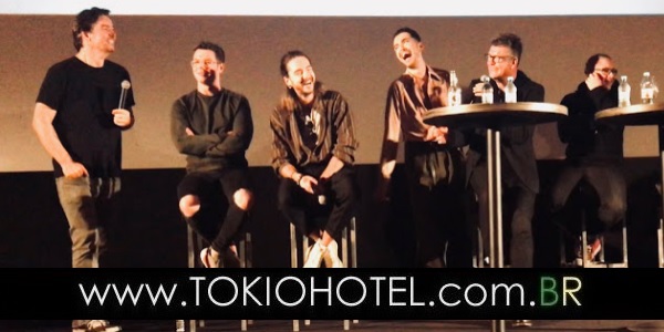 Novos vídeos: Tokio Hotel na estreia do documentário Hinter Die Welt (05.10.17)